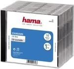 CD-Leerh&uuml;lle Standard, 10er-Pack, Transparent/Schwarz (00044746)