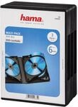 DVD-Leerh&uuml;lle 6 Box, 3er-Pack, Schwarz (00049685)