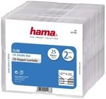 CD-Leerh&uuml;lle Slim Double, 25er-Pack, Transparent (00051168)
