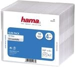 CD-Leerh&uuml;lle Slim Pack 4, 10er-Pack, Transparent (00051273)