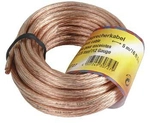 Lautsprecherkabel 2x 2,5 mm&sup2;, 10 m, Transparent (00030728)