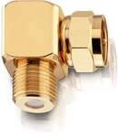 F- Stecker Winkeladapter 2St