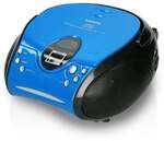 SCD-24 blau/schwarz Radiorekorder mit CD-Spieler