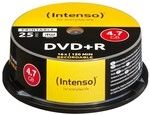 DVD+R 4,7 GB, 16x, 25er Spindel, printable DVD-Rohlinge