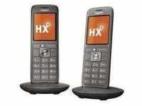 CL660HX Duo schwarz Schnurloses Telefon