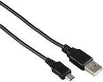 Lade-/Datenkabel, Micro-USB, 1 m, Schwarz (00173891)