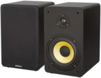 S-250 (Paar) schwarz Regal-Lautsprecher
