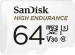 microSDXC High Endurance 64GB CL10 (183566)