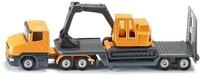 Modellauto Tieflader mit Bagger 1611