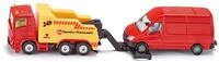 Modellauto Abschleppwagen mit PKW 1667