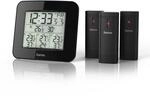 "Wetterstation ""EWS-Trio"", mit drei Sensoren, Schwarz (00186311)"