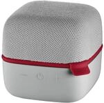 "Bluetooth&reg;-Lautsprecher ""Cube"", 5 W, Grau/Rot (00173157)"