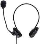 "PC-Office-Headset ""NHS-P100"" mit Neckband, Stereo, Schwarz (00139920)"