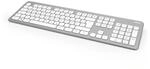 "Funktastatur-/Maus-Set ""KMW-700"", Silber/Wei&szlig;, QWERTZ DE (00182676)"