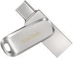 Ultra Dual USB Flash Drive Luxe 1TB silber (186467) USB-Stick