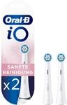iO Sanfte Reinigung Aufsteckb&uuml;rsten, 2 St&uuml;ck, wei&szlig;