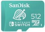 microSDXC Extreme 512GB U3 Nintendo Switch (186522)