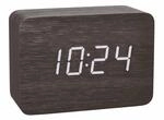 60.2549 CLOCCO Design Funkeecker in Holz-Optik