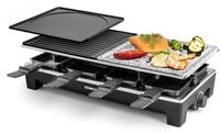 RCS 1350 schwarz/ Edelstahl Raclettegrill