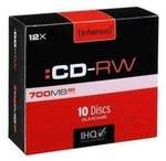 CD-RW, 700 MB, 12x, 10er Pack Slimcase CD-Rohlinge