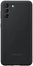 EF-PG996 Silicone Cover f&uuml;r Galaxy S21+, Black Handyh&uuml;lle