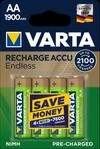 RECHARGE ACCU Endless AA 1900mAh, 4er Blister Akku