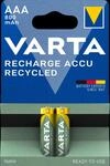 RECHARGE ACCU Recycled AAA, 2er Blister Akku