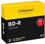 BD-R, 25GB, 4x, 5er Jewel Case Blu-Ray-Rohlinge