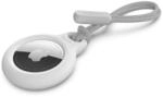 Secure Holder mit Schlaufe f&uuml;r das AirTag, wei&szlig;