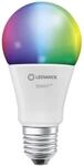 Smarte LED-Lampe WiFi, Gl&uuml;hbirne, 14W ersetzt 100W, E27, RGBW, matt (00217481)