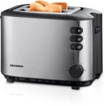 AT 2514 Edelstahl/schwarz Toaster