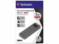 Executive Fingerprint Secure SSD USB 3.2 Gen 1/ M.2 USB-C 1TB Grey Externe