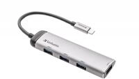 USB-C Multiport Hub 4-Port USB-Hub