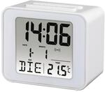 "Funkwecker ""Cube"", Wei&szlig; (00186305)"