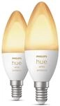 "LED-Lampe ""White Ambience Kerze"", E14, Dopplepack, warmwei&szlig; (00212735)"