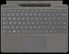 Pro Signature Keyboard mit Slim Pen 2 Platin Tablet-Tastatur