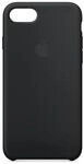 Silikon Case f&uuml;r iPhone 8 schwarz Handyh&uuml;lle