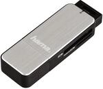 USB-3.0-Kartenleser, SD/microSD, Silber (00123900)