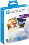 Social Media Snapshot Papier W2G60A, 25 Blatt/10x13cm Fotopapier