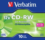 CD-RW 700 MB, 12x, 10er Pack JC CD-Rohlinge