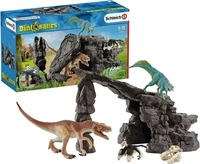 Schleich 41461, Schleich Dinoset mit H&ouml;hle Spielfiguren-Set