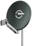 CAS 80 graphit Satellitensch&uuml;ssel 80 cm