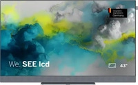 LOEWE 63543D90, LOEWE We. SEE 43 storm grey LED TV, Energieeffizienzklasse: G...