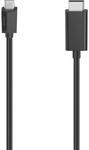 Video-Kabel, USB-C-Stecker - DisplayPort-Stecker, Ultra-HD 4K, 1,50 m (00200717)