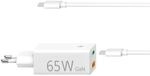 Universal-USB-C-Notebook-Netzteil, GaN, Power Delivery (PD), 5-20V/65W (00200016)