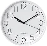 "Wanduhr ""PG-220"", ger&auml;uscharm, Wei&szlig; (00186387)"