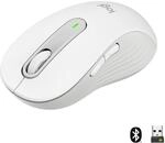 Signature M650 L Wireless wei&szlig; Large Maus