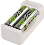 Akku-Ladeger&auml;t Basic II + 2&times; AA 1300mAh