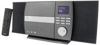 ICD1010 Stereo Musikcenter grau Stereoanlage