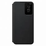 EF-ZS906 Clear View Cover f&uuml;r Galaxy S22+, Schwarz Handyh&uuml;lle